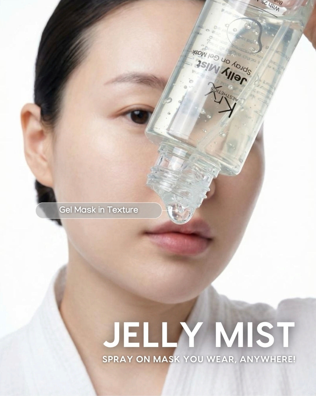Jelly Mist: el serum y mascarilla en formato spray que hidrata y nutre la piel