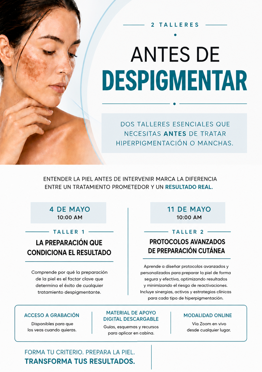 ANTES DE DESPIGMENTAR • PARTE 1