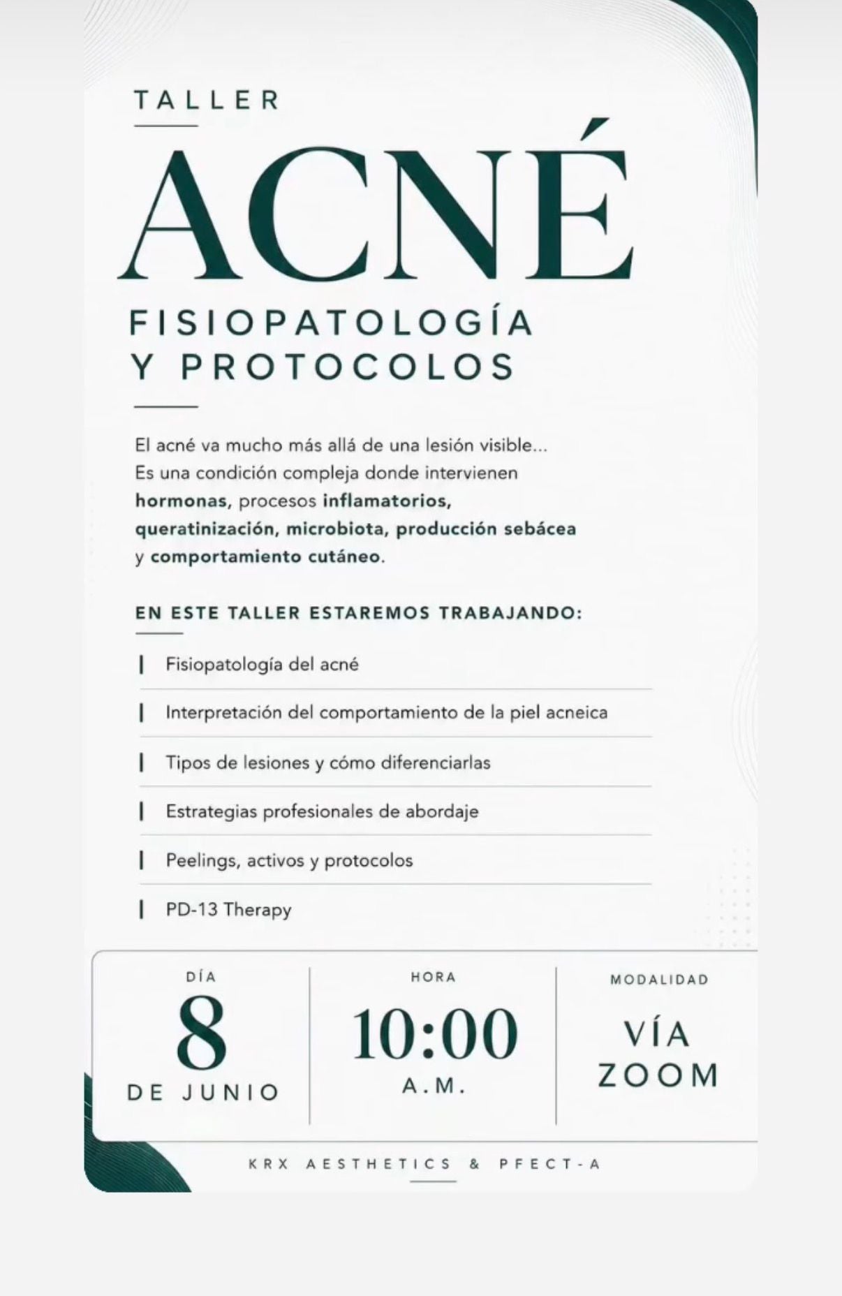 TALLER ACNE