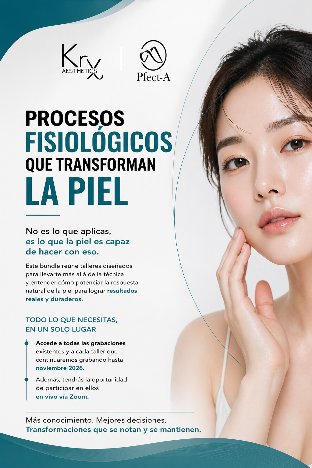 PROCESOS FISIOLOGICOS QUE TRANSFORMAN LA PIEL/ SUSCRIPCIÓN ANUAL