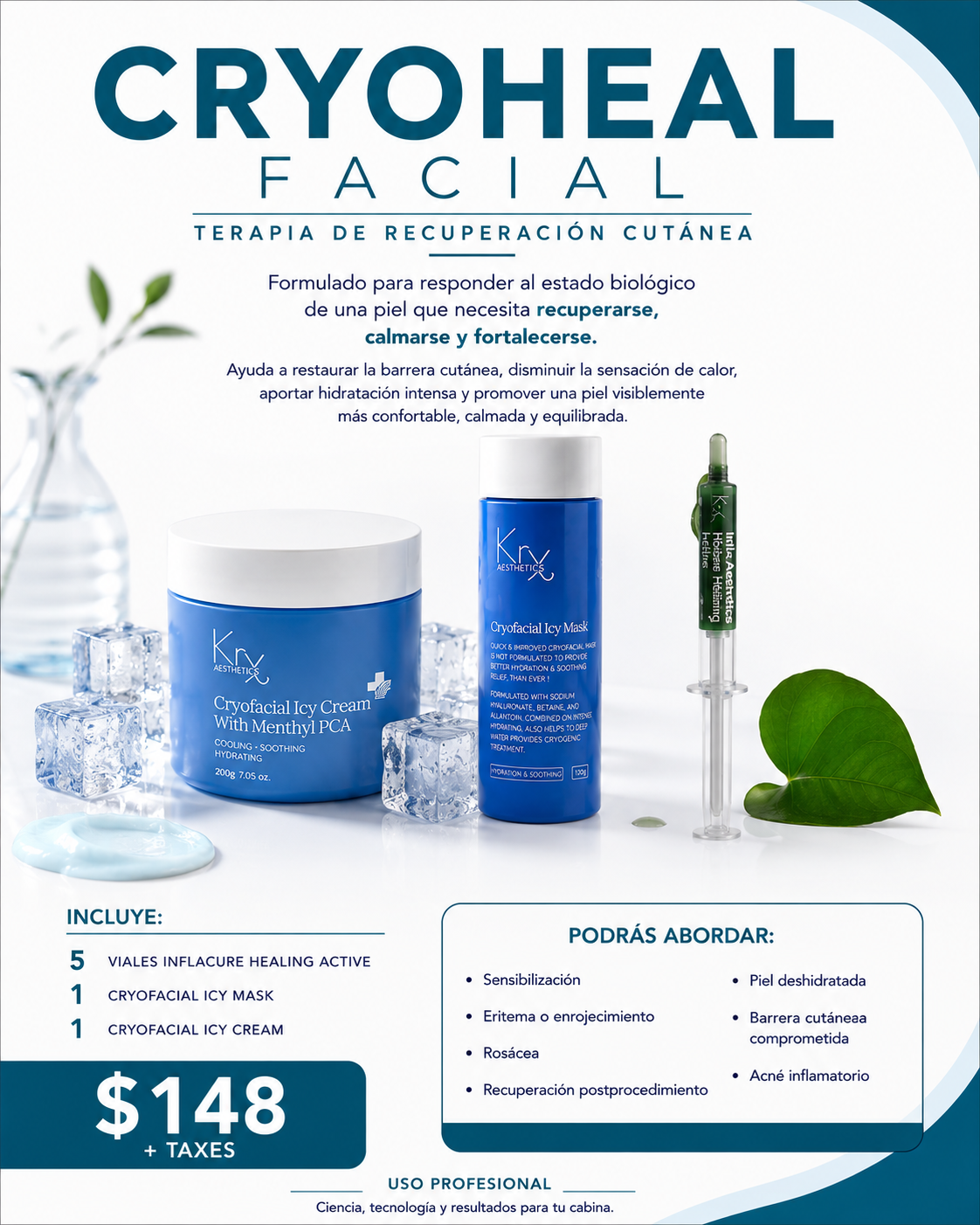 KIT CRYO HEAL FACIAL