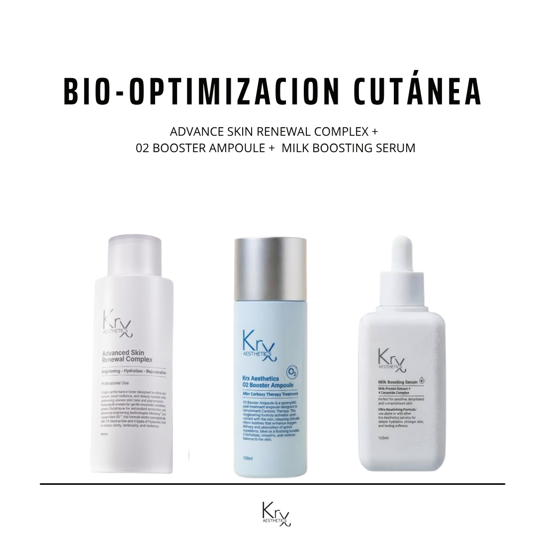KIT BIO-OPTIMIZACION CUTÁNEA: La Triada de Alto Rendimiento