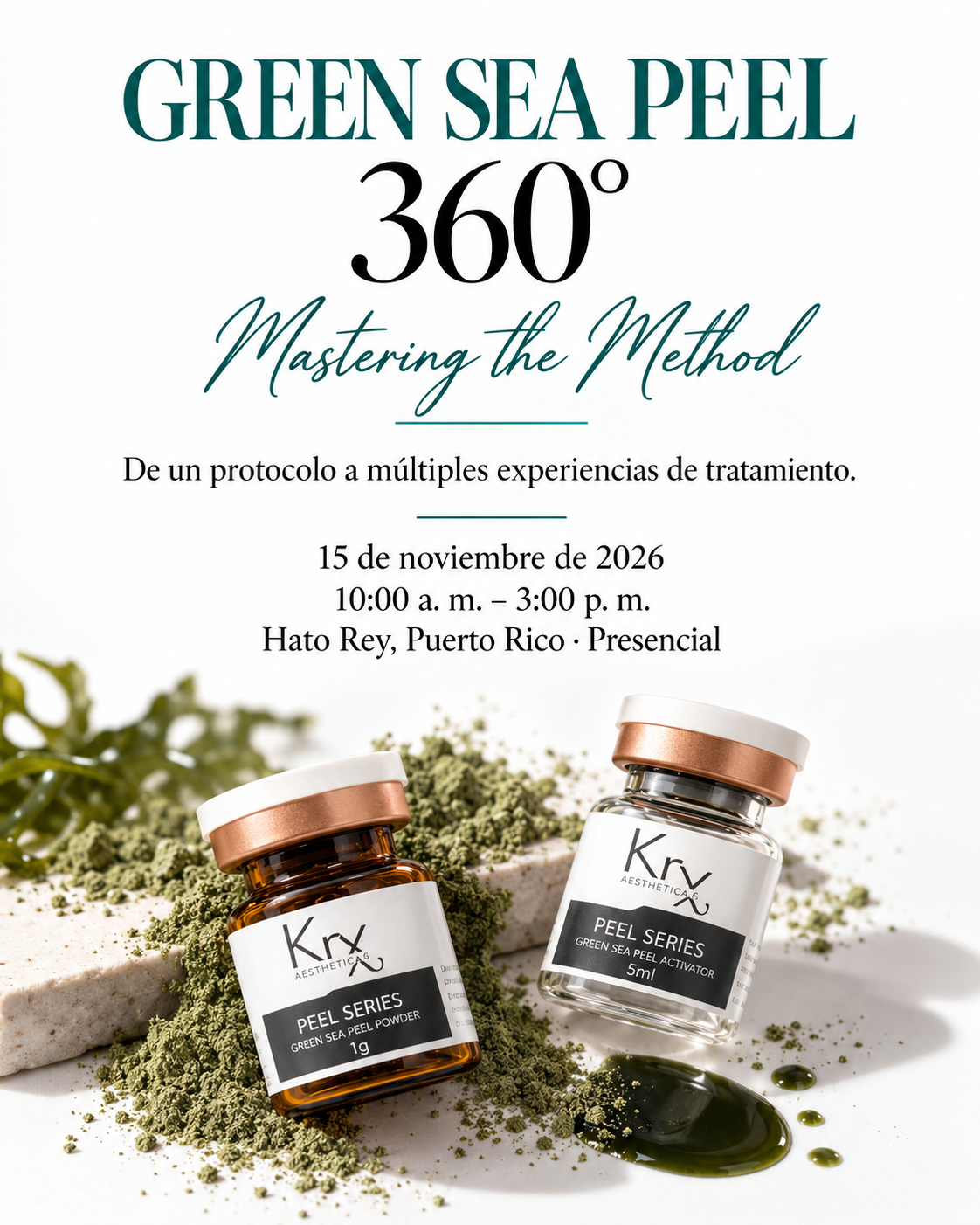 TALLER GREEN SEA PEEL 360°• Mastering the Method I DEPOSITO