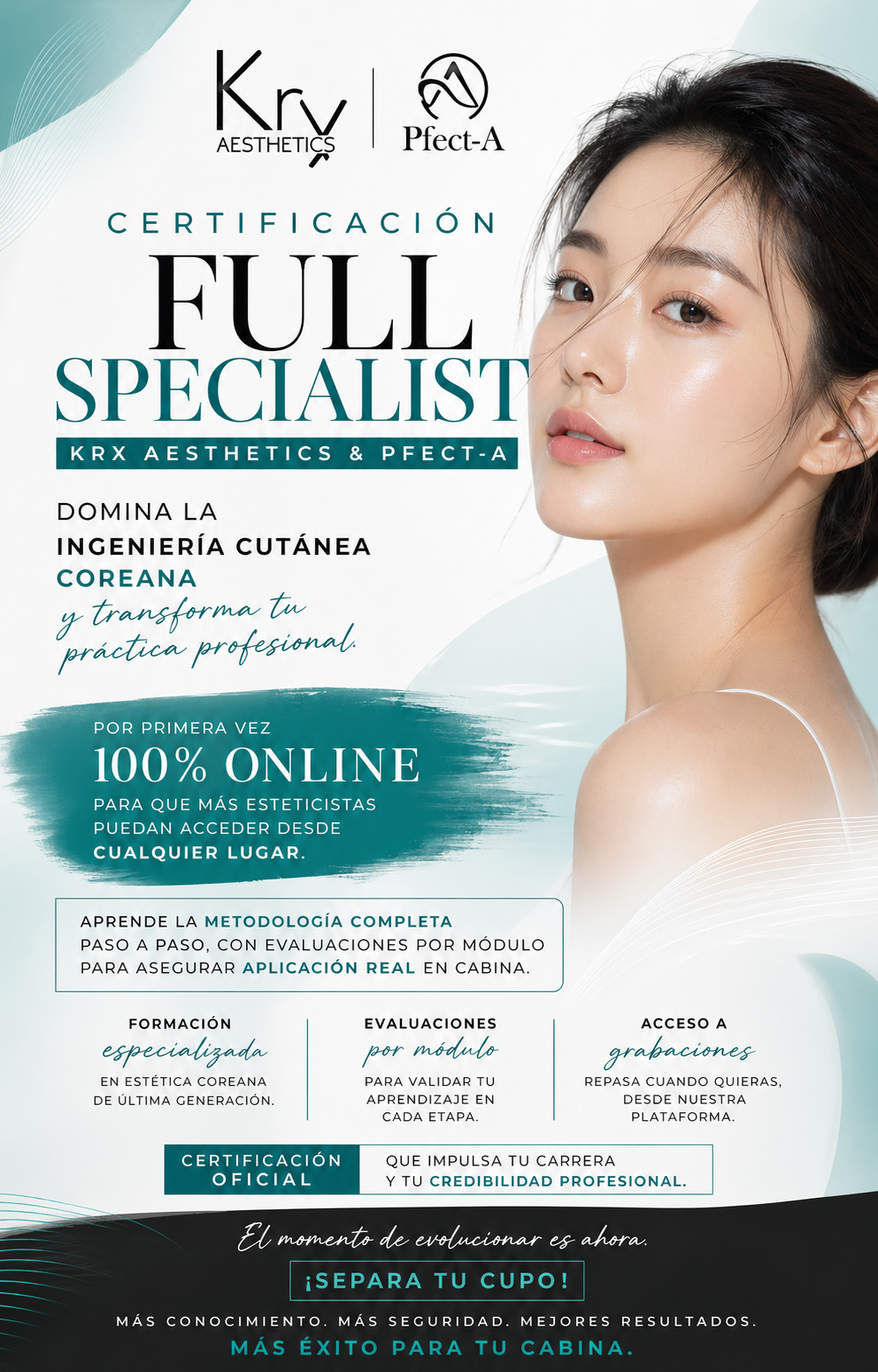 CERTIFICACIÓN KRX AESTHETICS & PFECT-A FULL SPECIALIST