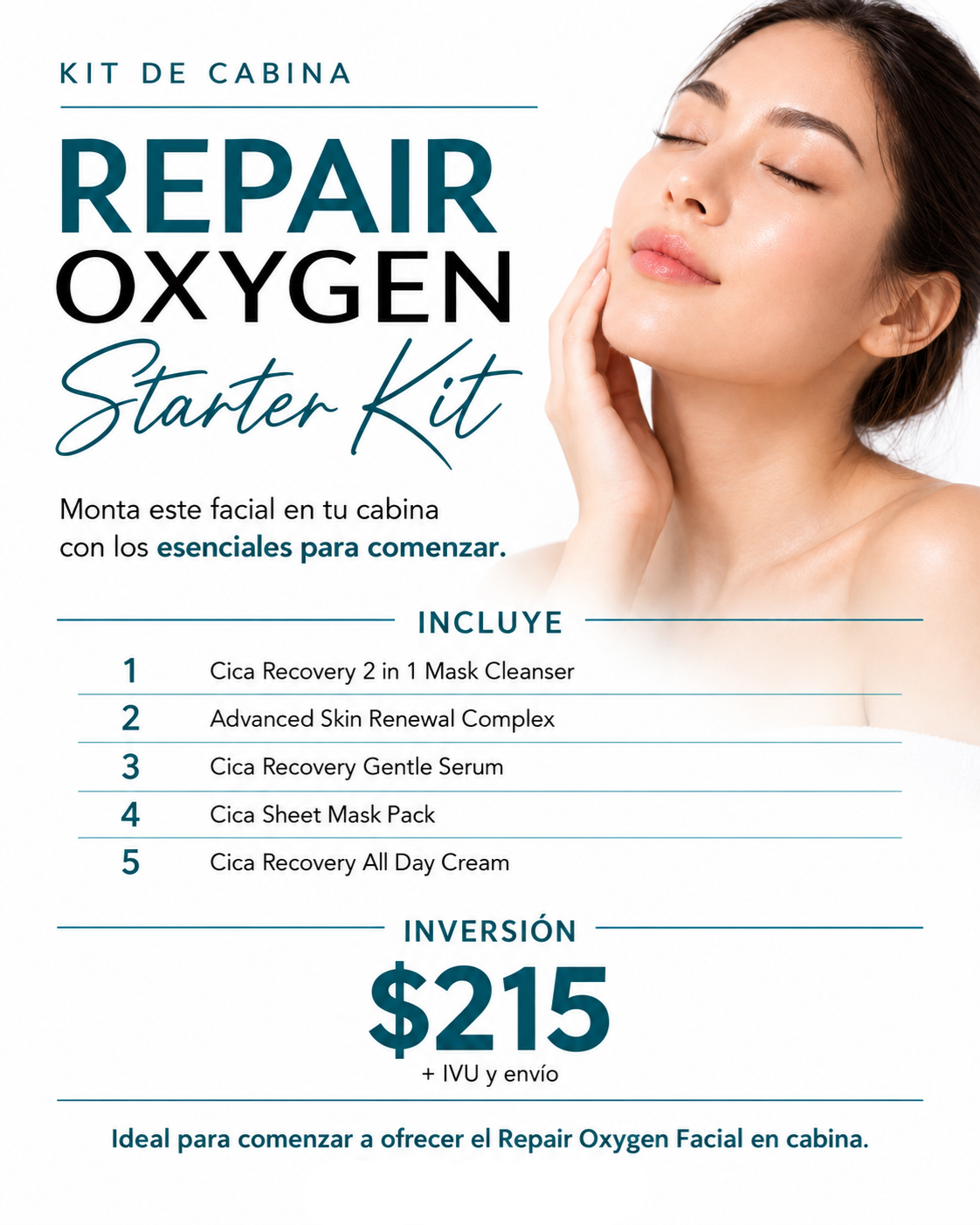 KIT REPAIR OXYGEN FACIAL