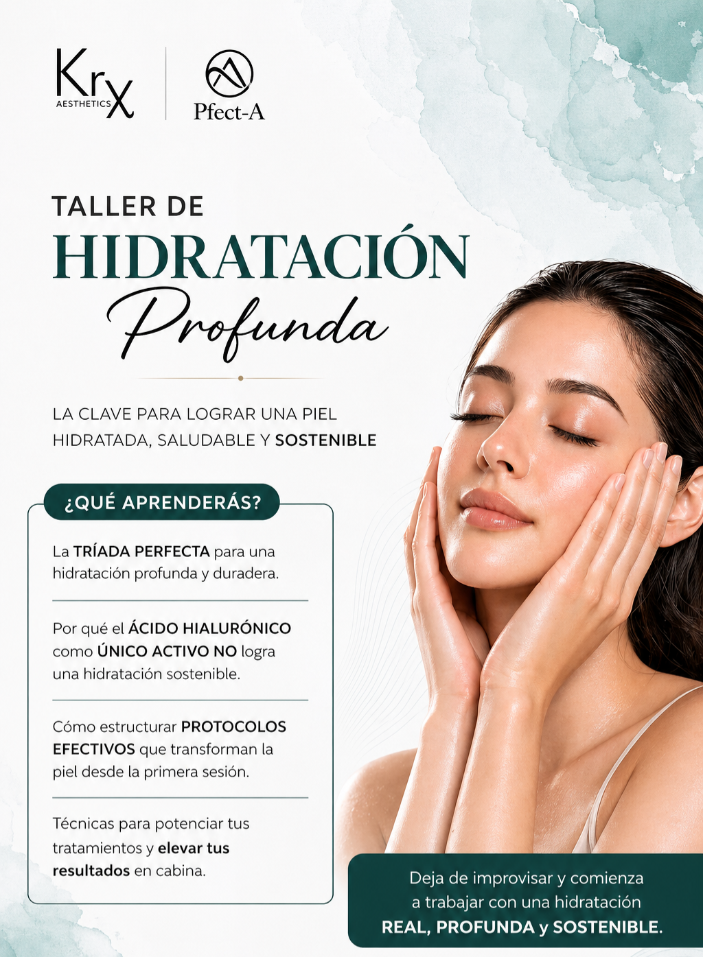 TALLER PREGRABADO HIDRATACIÓN PROFUNDA•LA TRIADA DE RETENCIÓN